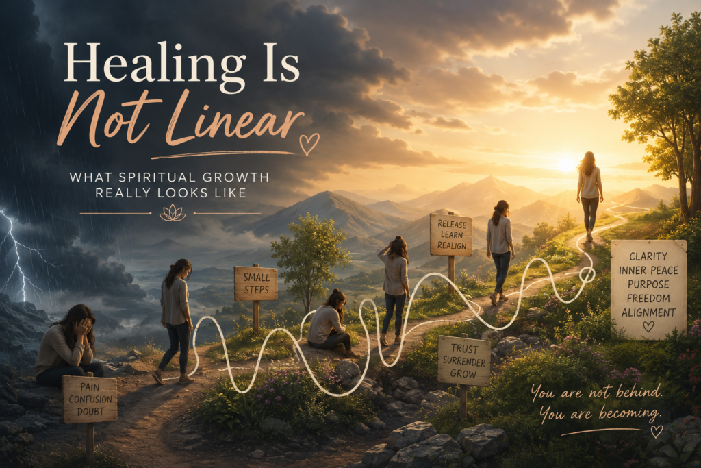Healing Is Not Linear What Spiritual Growth Really Looks Like
