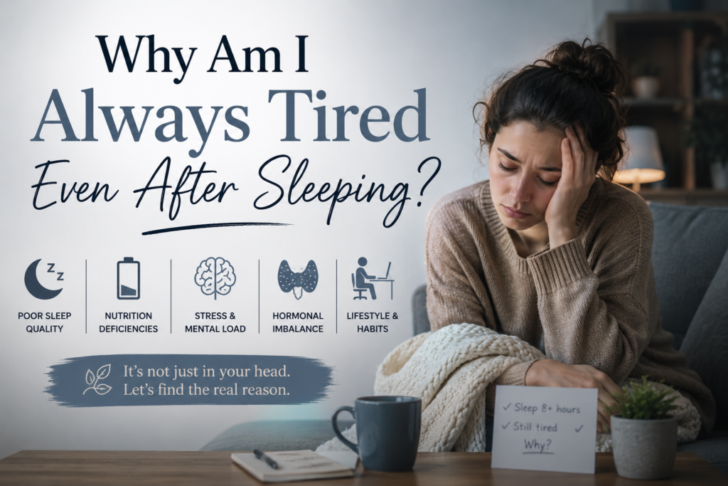 Why Am I Always Tired Even After Sleeping?